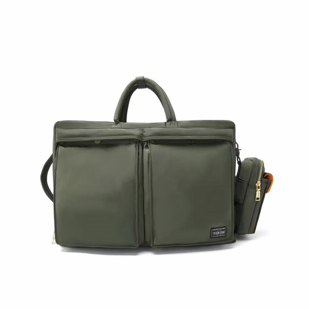 Japanese Techwear Utility Bag-Yoshida Style Multi-Way Convertible Briefcase/Back - Picture 6 of 7